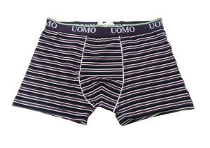 Logo respirabbli Custom Own Stripe Underwear tal-Irġiel