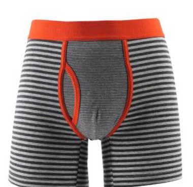 Briefs tal-Boxer tal-Qoton Stripe tal-Irġiel Boroż